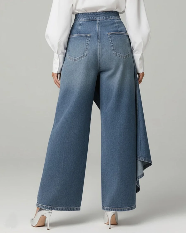 Calvra™ | Denim Wrap Housut