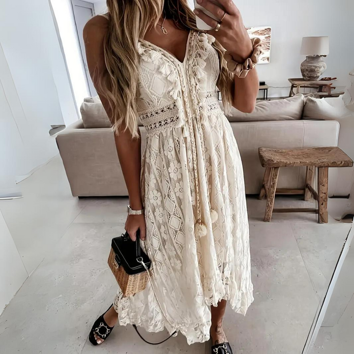 Raelene - Boho Elegantti Mekko