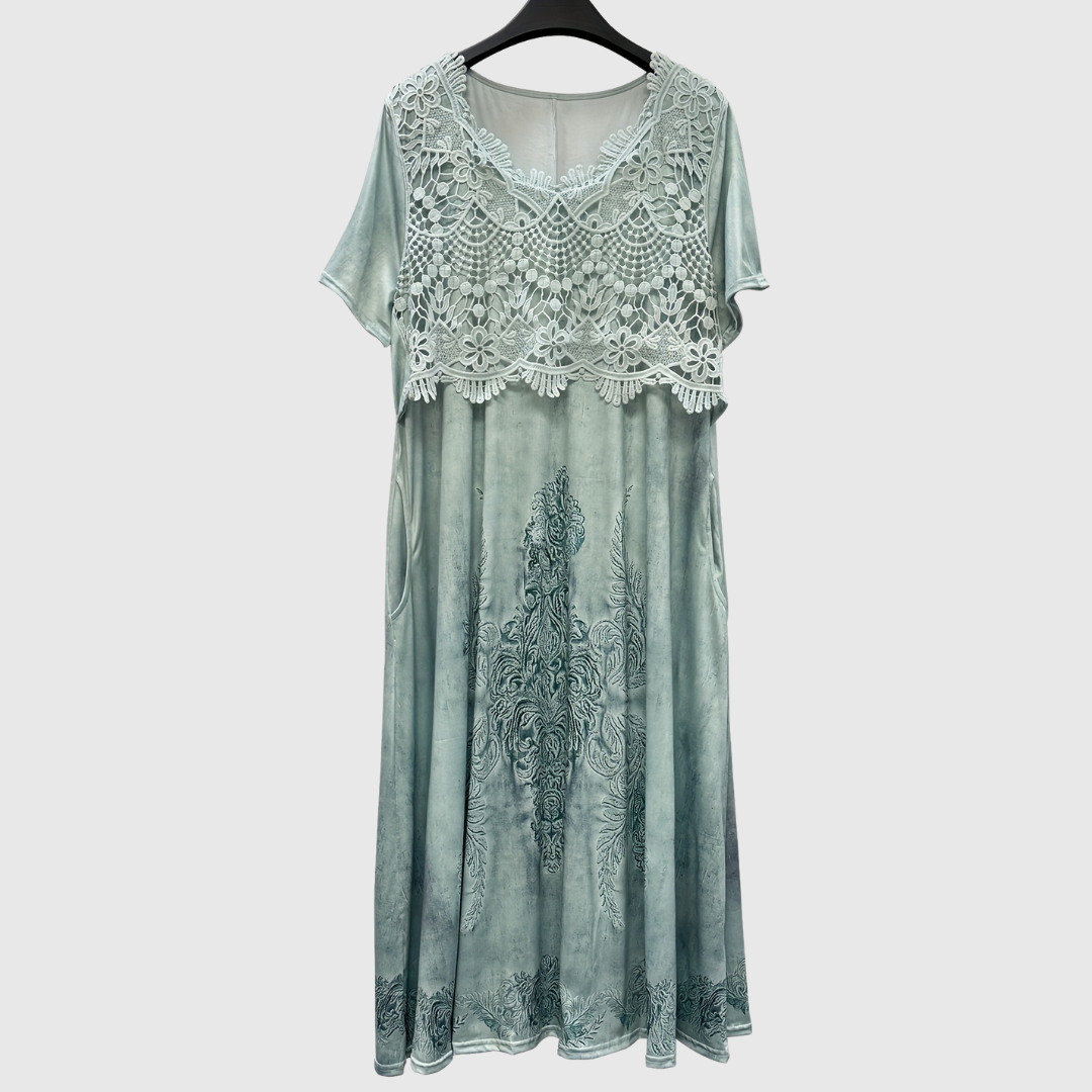 INDIGO | ELEGANTTI MIDI KUKKAMEKKO