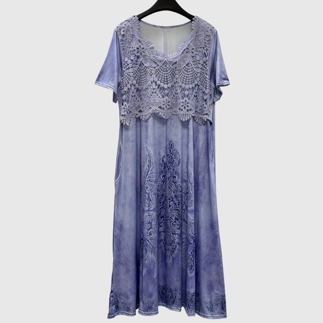 INDIGO | ELEGANTTI MIDI KUKKAMEKKO