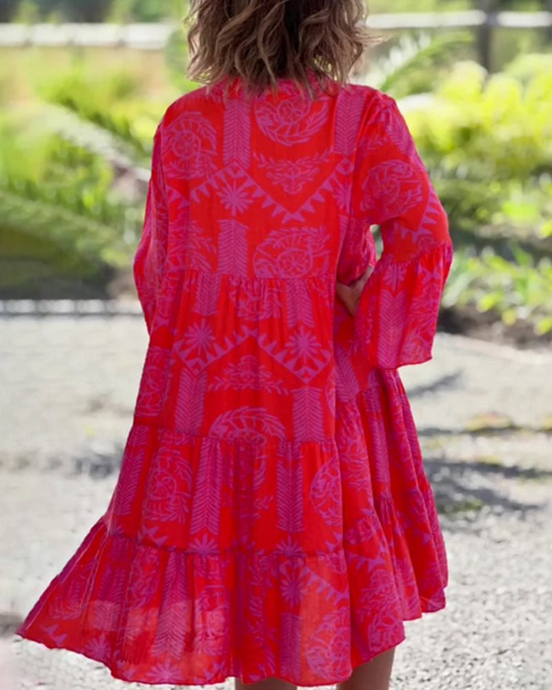 Joyce - Tyylikäs Boho Chic Mekko