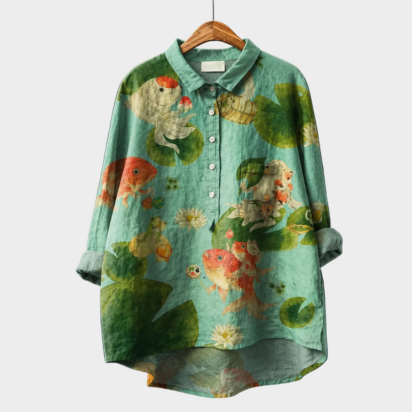 Yolanda | Blouse élégante estivale