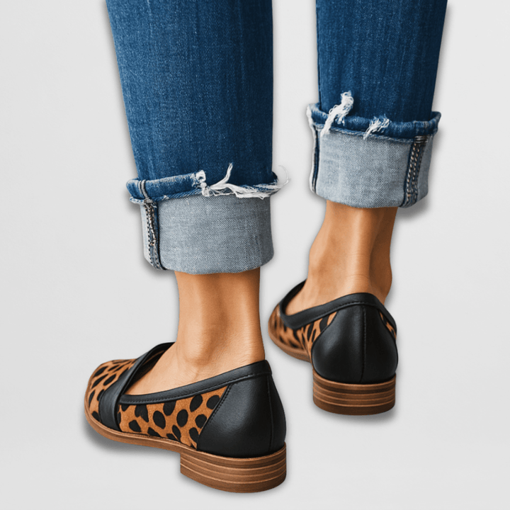Helen | Ortopediset pehmeät mokkanahkaiset loaferit