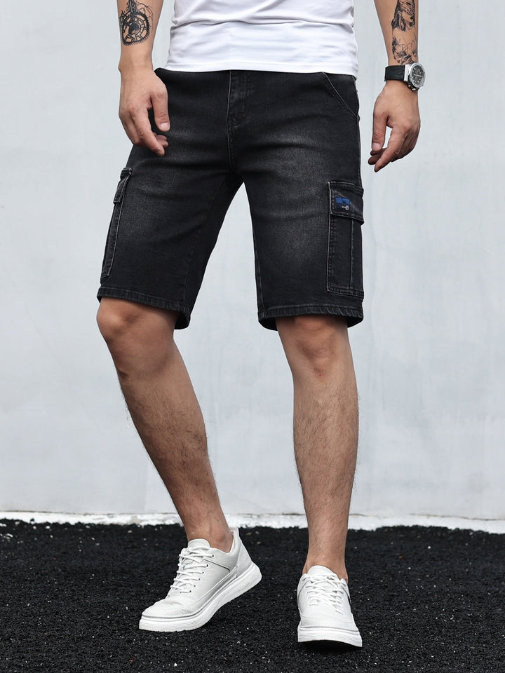 Bazyli | Miehet Cargo Denim Shortsit