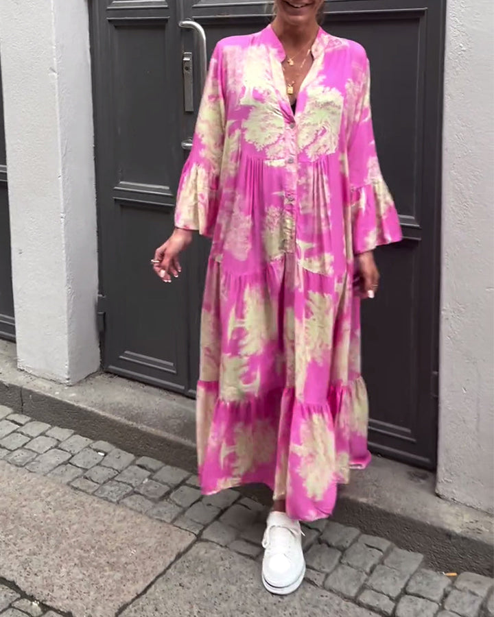 Ophelia - Pitkä Fluidi Mekko