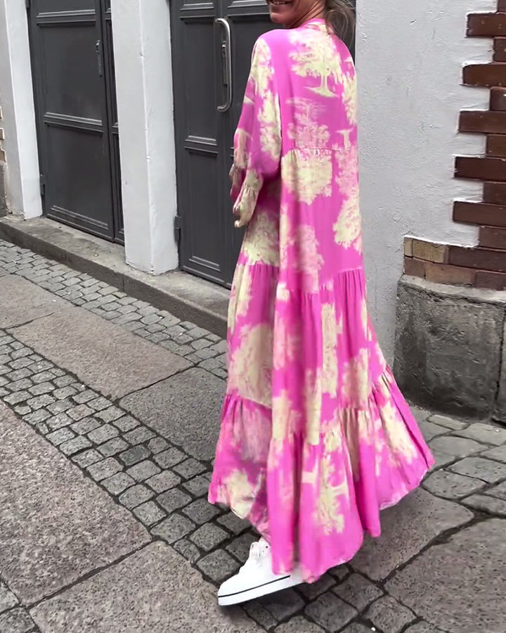Ophelia - Pitkä Fluidi Mekko