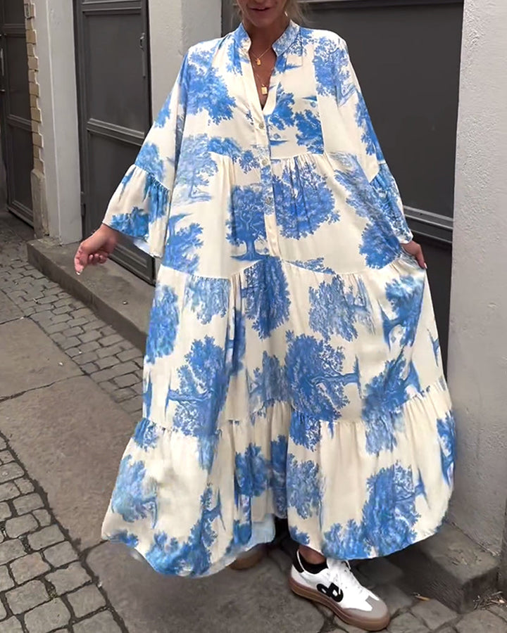 Ophelia - Pitkä Fluidi Mekko