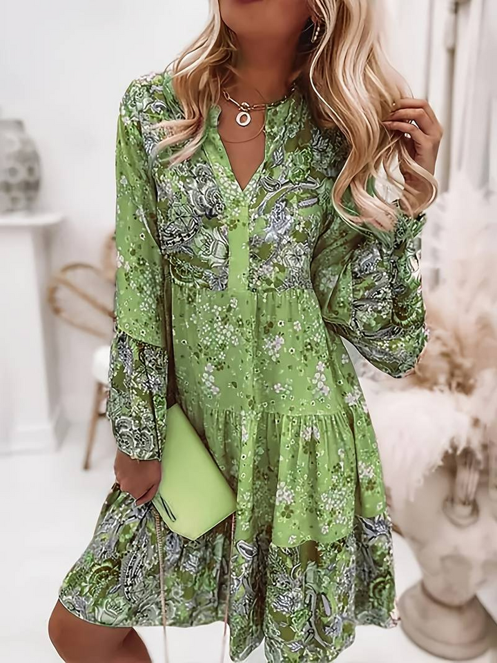 Eira - Boho-kuvioitu Mekko