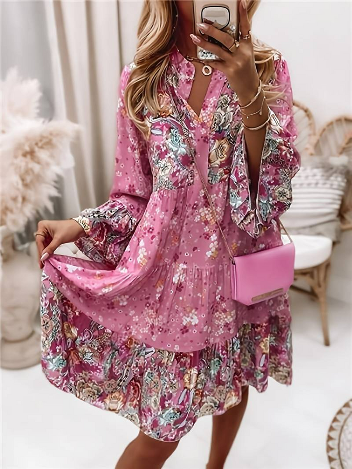 Eira - Boho-kuvioitu Mekko