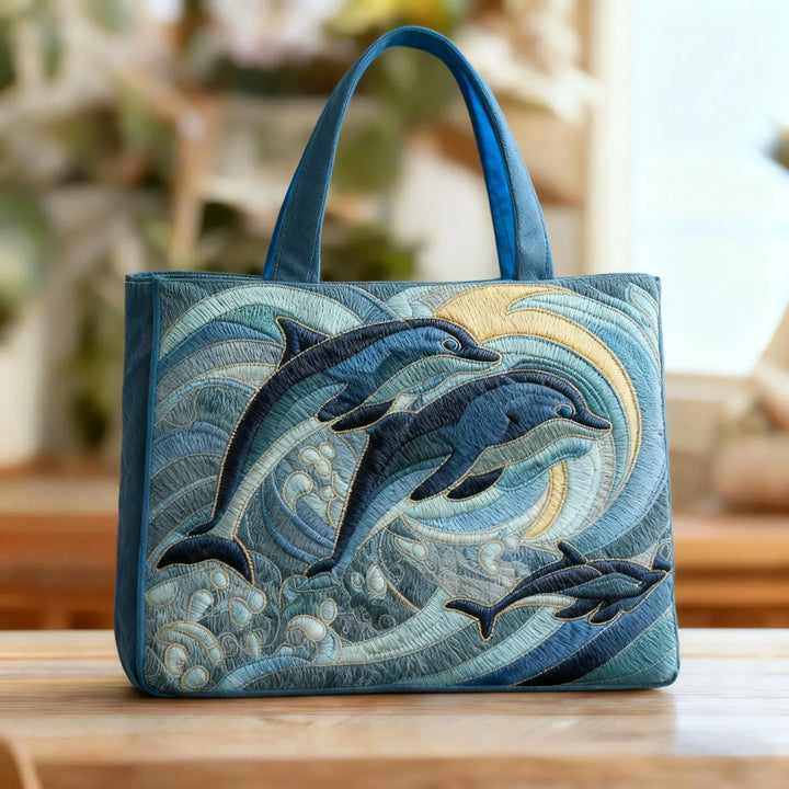 Tote Artisan - Dauphin Océan
