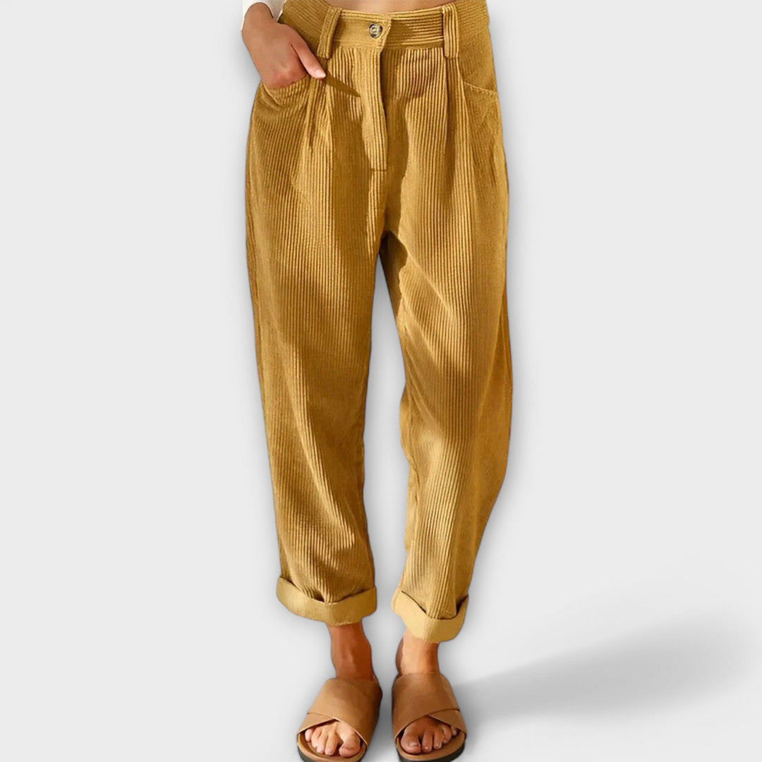 Jana – Ajanmukainen twill-housu