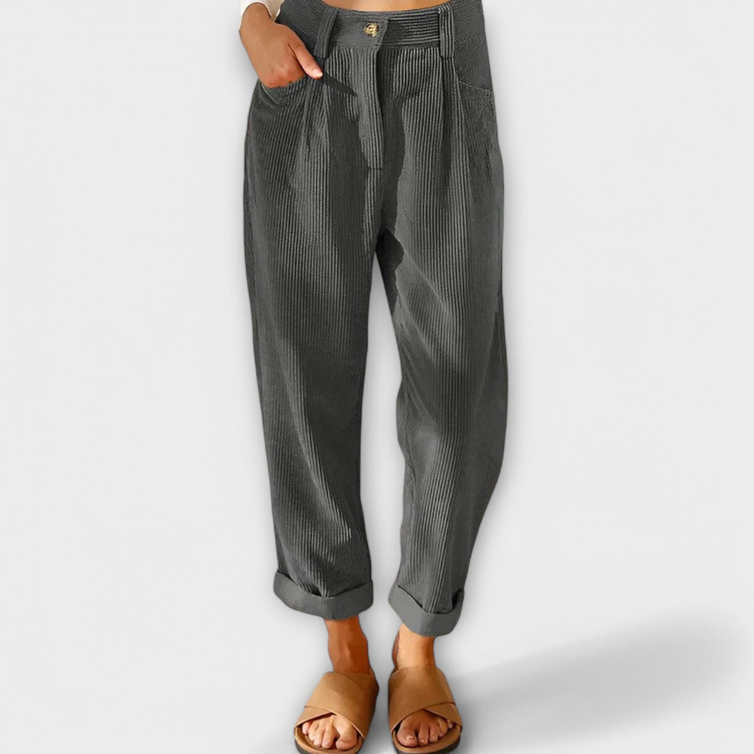 Jana – Ajanmukainen twill-housu