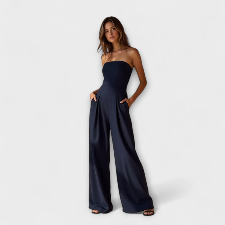 Amélie - Tyylikäs Strapless-Housupuku