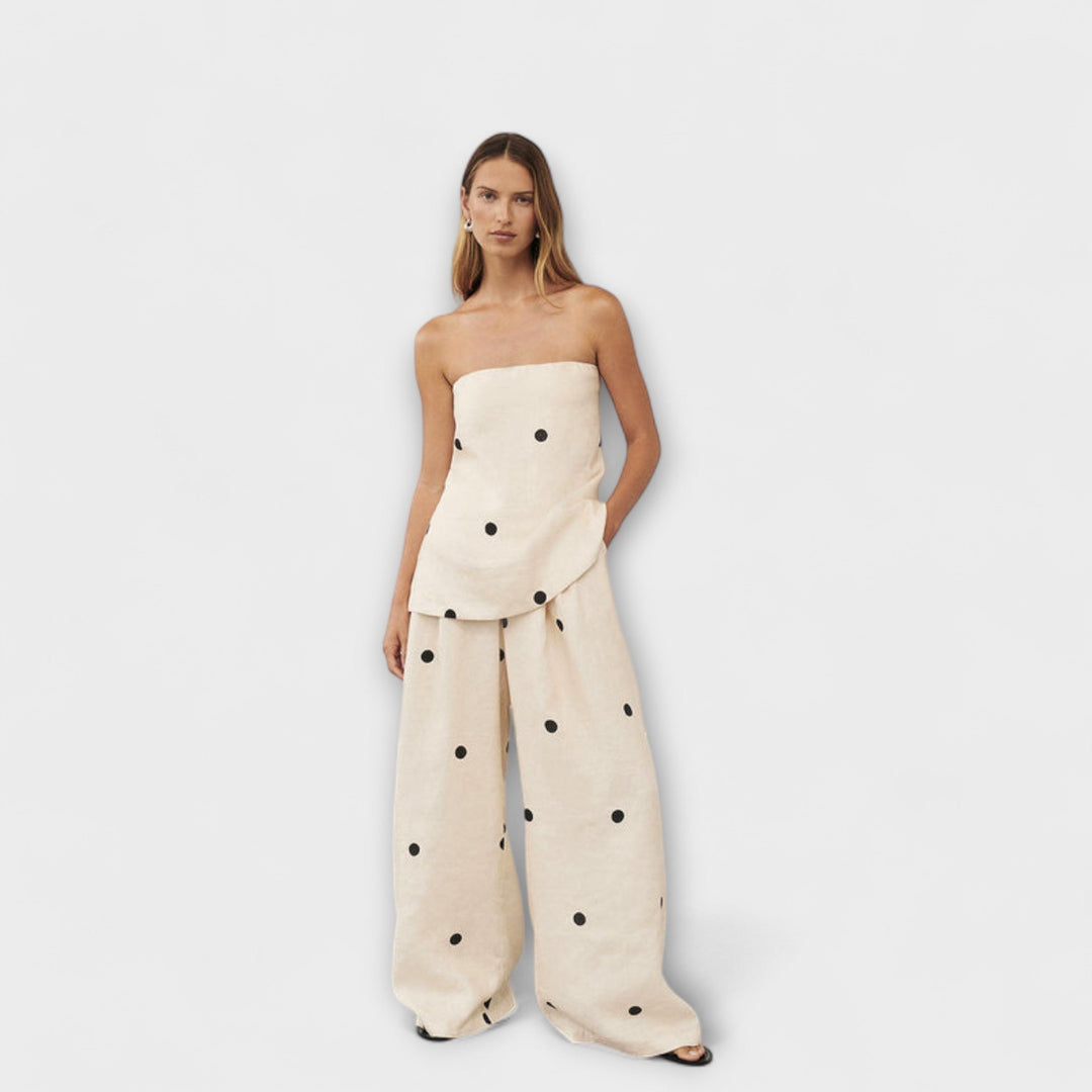 Georgia - Pilkullinen jumpsuit