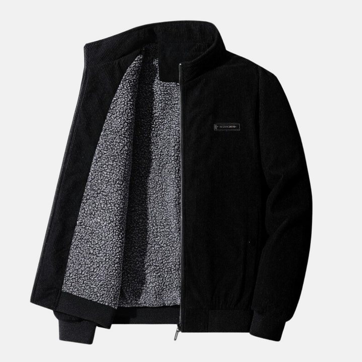 Miesten talvitakki vetoketjulla