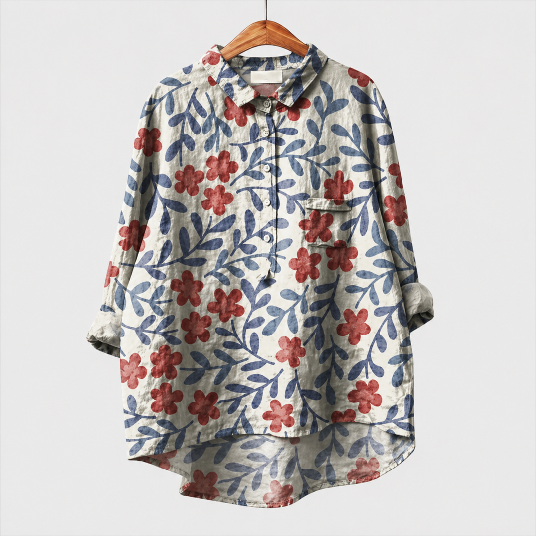 Claire | Blouse élégante estivale