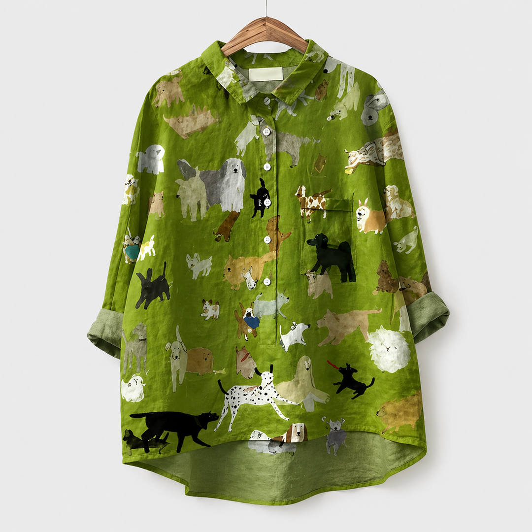 Cécile | Blouse élégante estivale