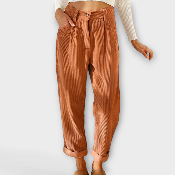 Jana – Ajanmukainen twill-housu