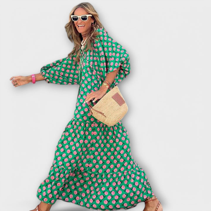 Chic Geometrinen Maxi Mekko