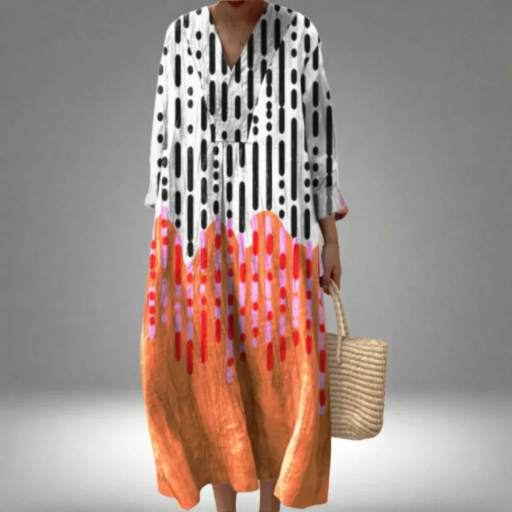 Lily | Geometrinen Tunika-mekko