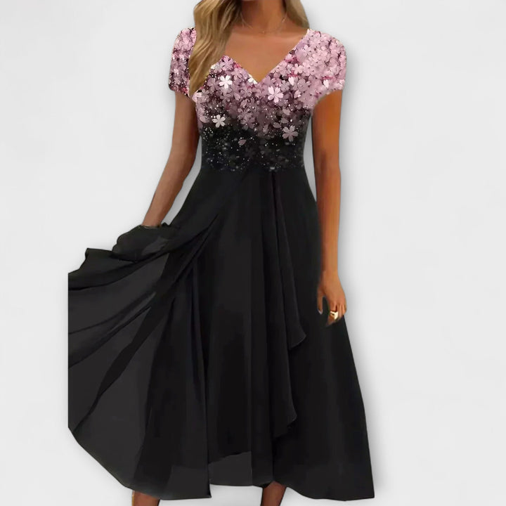 Lara - Naisille Chiffon-iltamekko