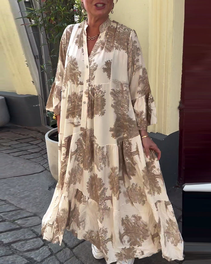 Ophelia - Pitkä Fluidi Mekko