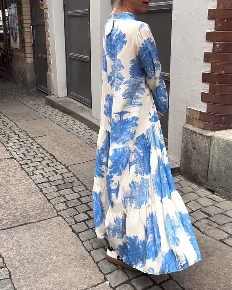 Ophelia - Pitkä Fluidi Mekko