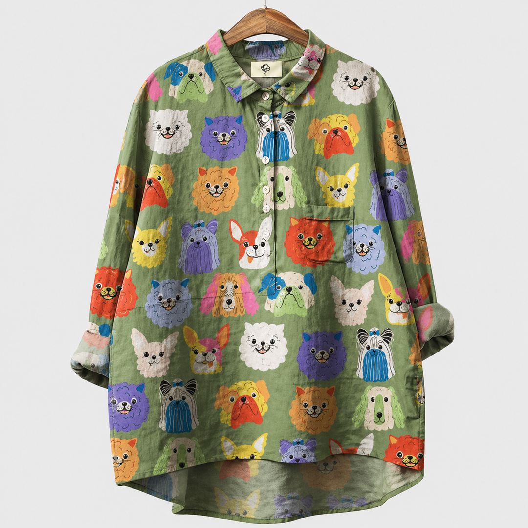 Amélie | Blouse élégante estivale
