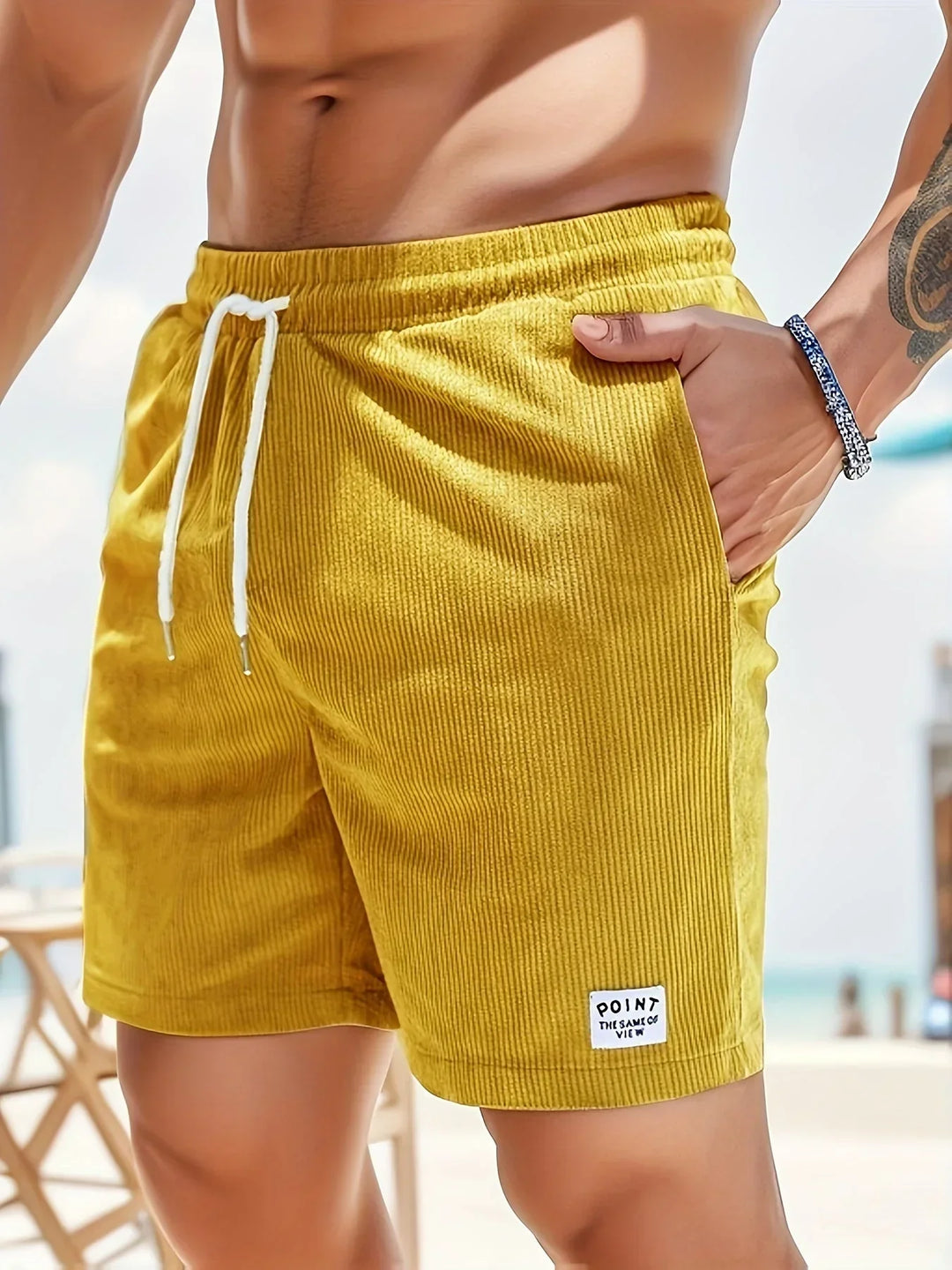 Davide | Miesten raidalliset shortsit