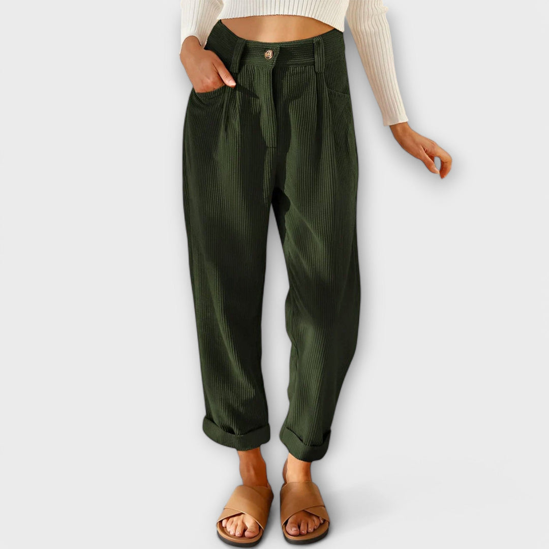 Jana – Ajanmukainen twill-housu
