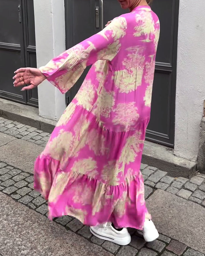 Ophelia - Pitkä Fluidi Mekko
