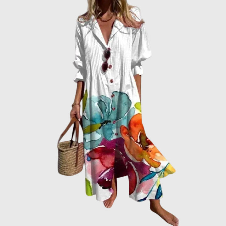 Zariah | Elegantti Boheemi Maxi Mekko