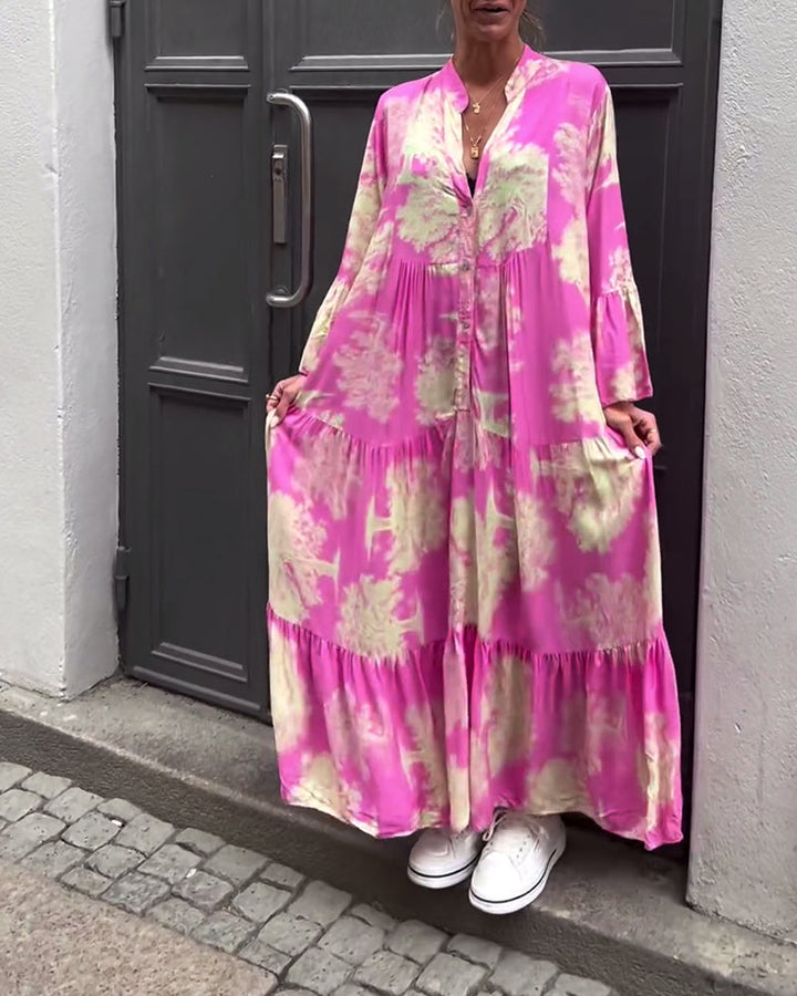 Ophelia - Pitkä Fluidi Mekko