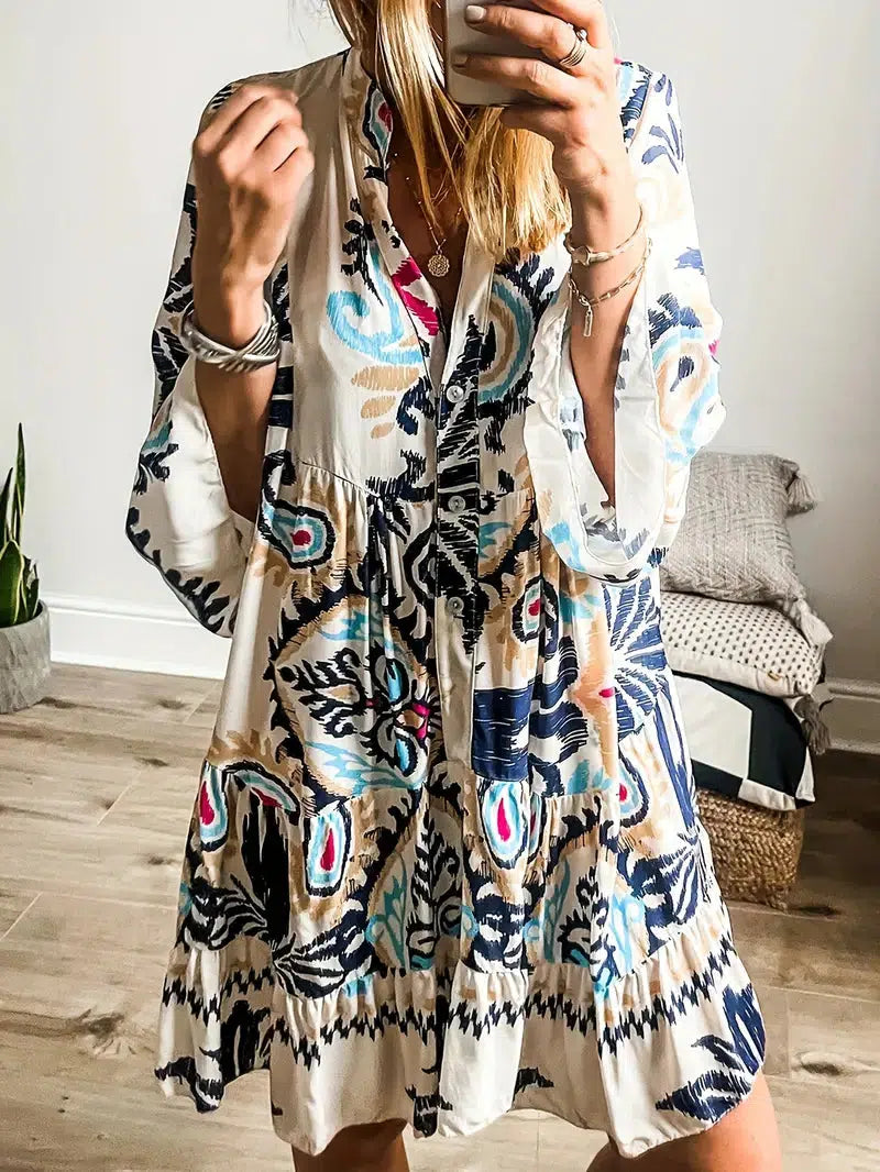 Veronique - Boheemi Tunika Mekko