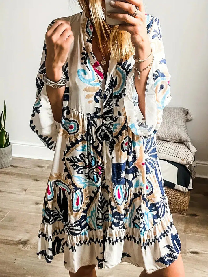Veronique - Boheemi Tunika Mekko