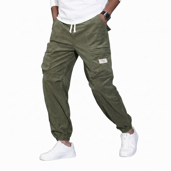 Brody | Miesten Cargojogginghousut Kordista