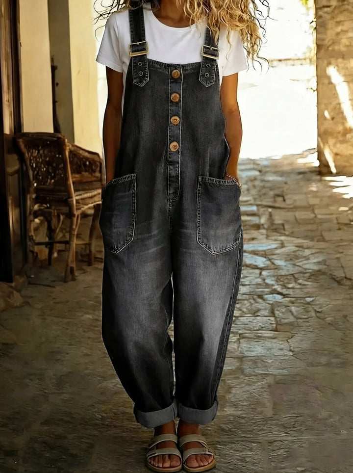 Juul | Denim Overall säädettävillä olkaimilla