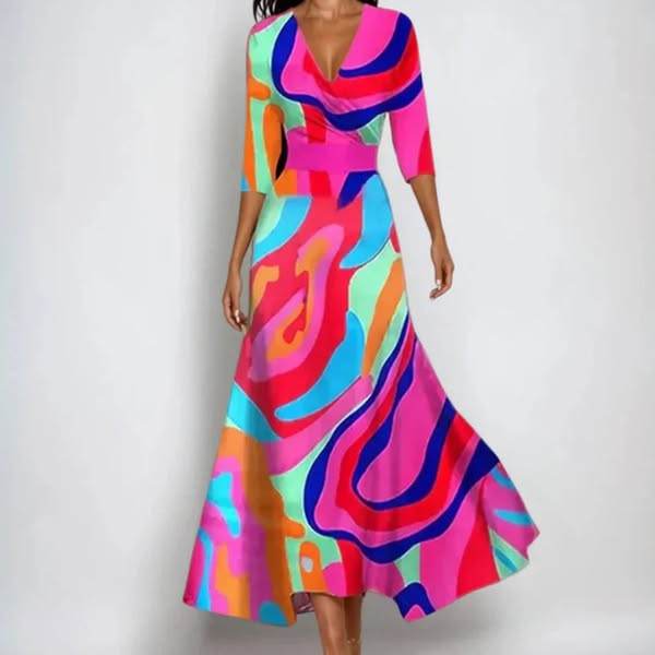 Emily | Elegantti Kukallinen Mekko