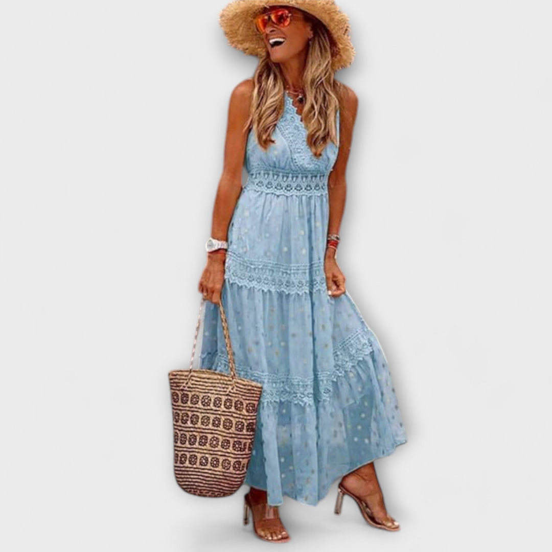 Lola - Boho-tyylinen Spids Maximekko