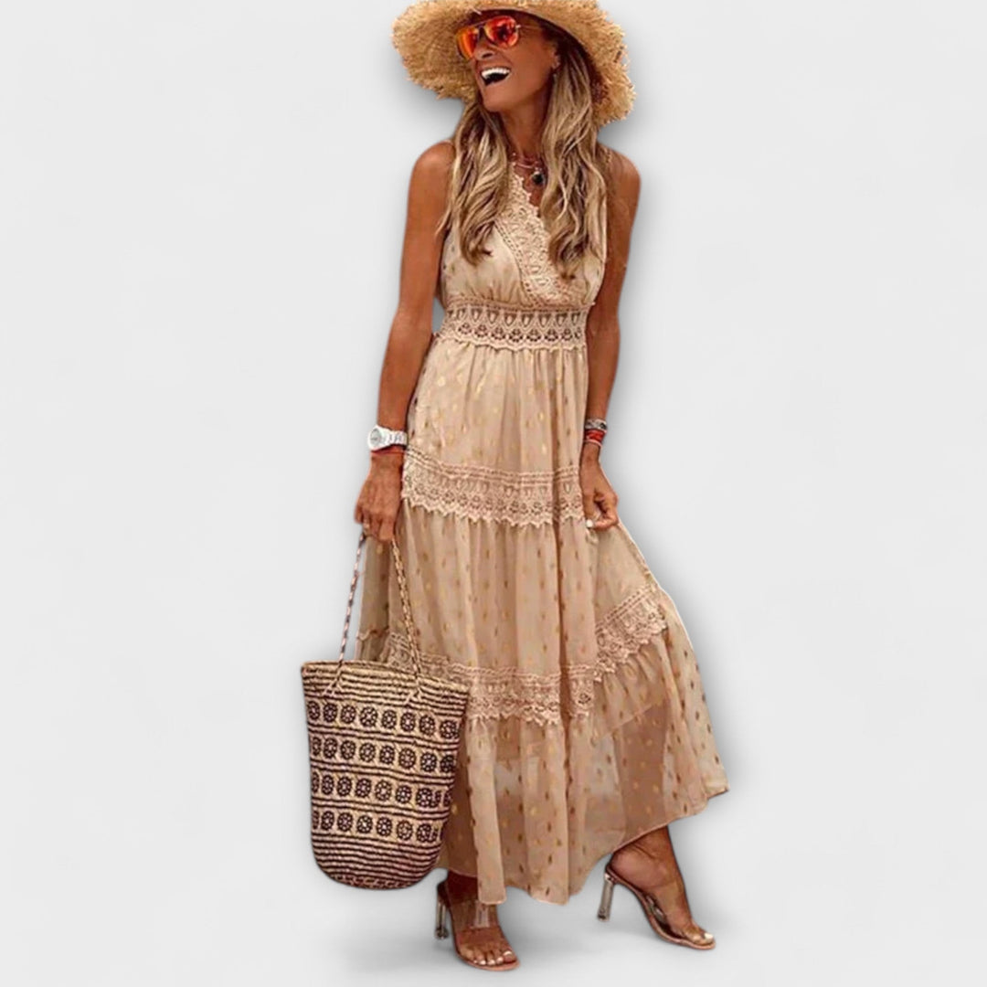 Lola - Boho-tyylinen Spids Maximekko